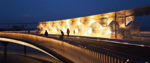 Yuandang Bridge – niesamowity most architektury hybrydowej w całości przeznaczony dla pieszych