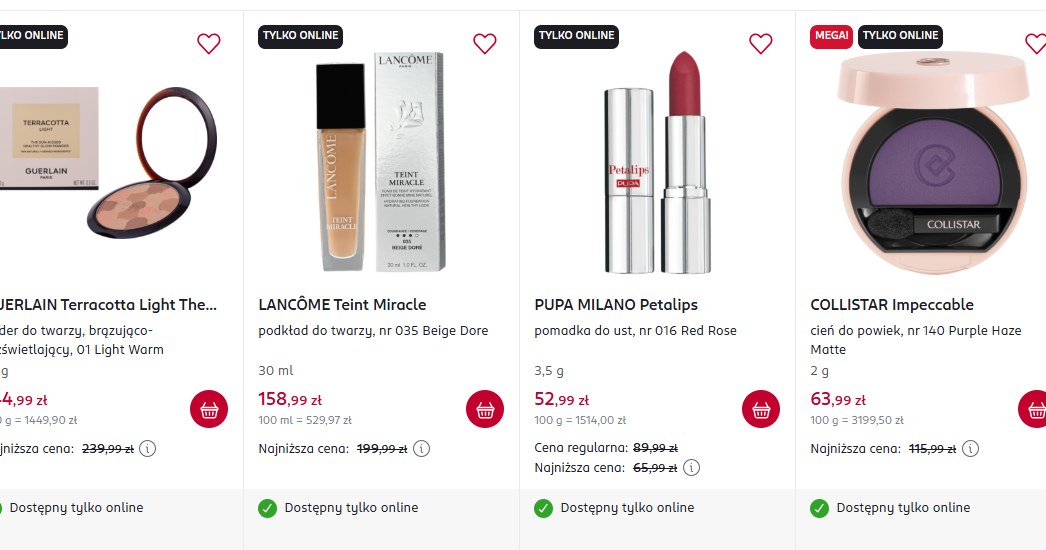 Yves Saint Laurent i Lancôme w promocji? Rossmann zaskakuje ofertą premium! /Rossmann /INTERIA.PL