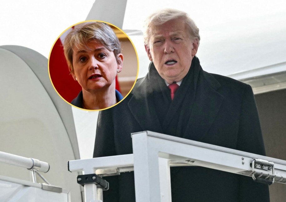 Yvette Cooper, Donald Trump /JACK TAYLOR /East News