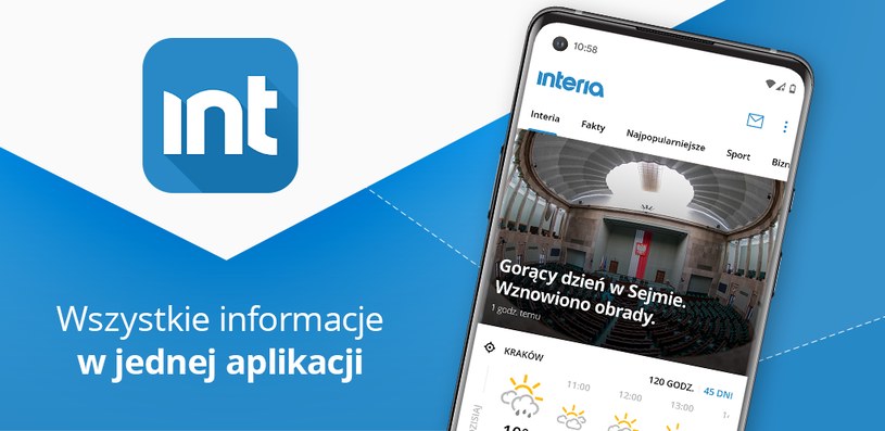 Z aplikacji mobilnej Interia korzysta miesięcznie ok. 100 tys. użytkowników /INTERIA.PL