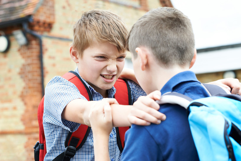 Z badań wynika, że już w okresie wczesnoszkolnym agresywne dzieci często trzymają się razem /123RF/PICSEL