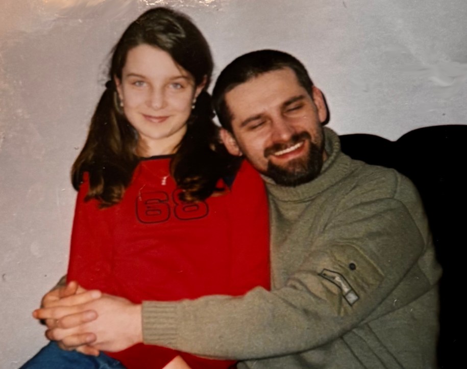 Z bratanicą Karoliną /Archiwum rodzinne /RMF FM