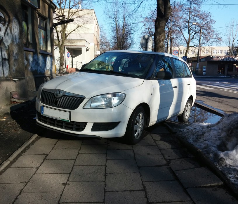 Z cyklu: "Ja nie zaparkuję?" /Dawid Lech /Scoopshot