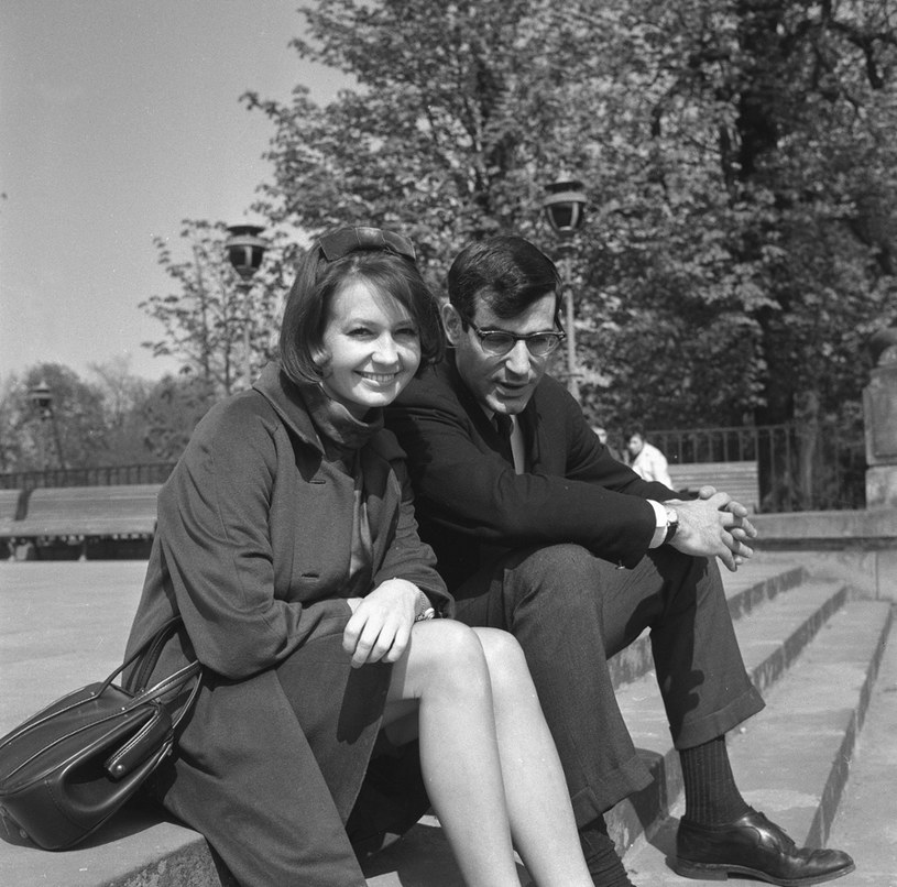 Z Davidem Halberstamem, który był jej mężem w latach 1965-1977 /East News/POLFILM