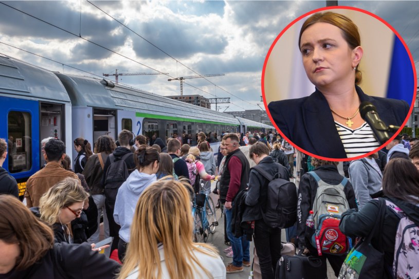 Z Dworca Gdańskiego codziennie korzystają rzesze pasażerów. Olga Semeniuk-Patkowska obawia się o ich bezpieczeństwo /Dominik Ziolek, Zbyszek Kaczmarek /Reporter
