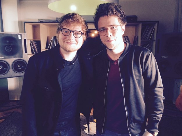 Z Edem Sheeran rozmawiał Mateusz Opyrchał /RMF FM