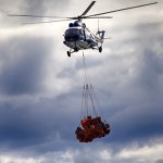 ​Z helikoptera spadł ładunek. Groźny incydent pod Chrzanowem