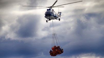 ​Z helikoptera spadł ładunek. Groźny incydent pod Chrzanowem