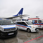 Z Jasionki do szpitali w Norwegii. Kolejny transport pacjentów z Ukrainy