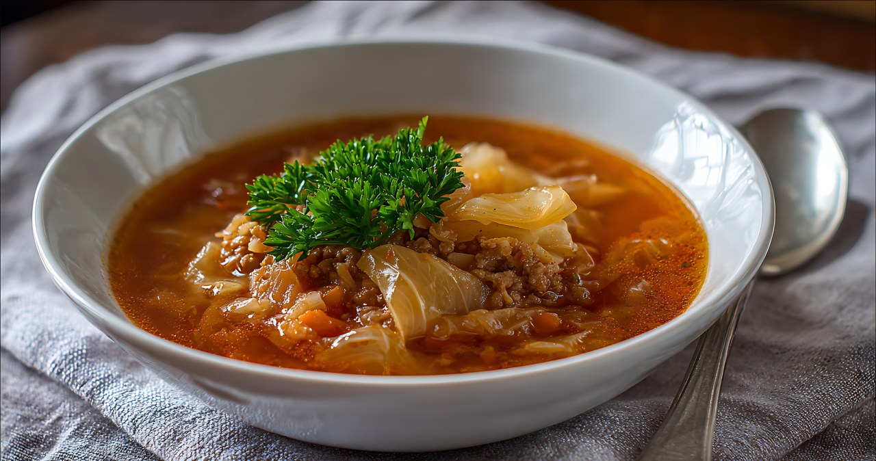 Z kapusty i mięsa mielonego można zrobić pyszną zupę gołąbkową /Pekosman /123RF/PICSEL