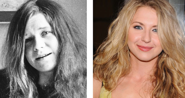 Z lewej Janis Joplin, z prawej Nina Arianda /Getty Images/Flash Press Media