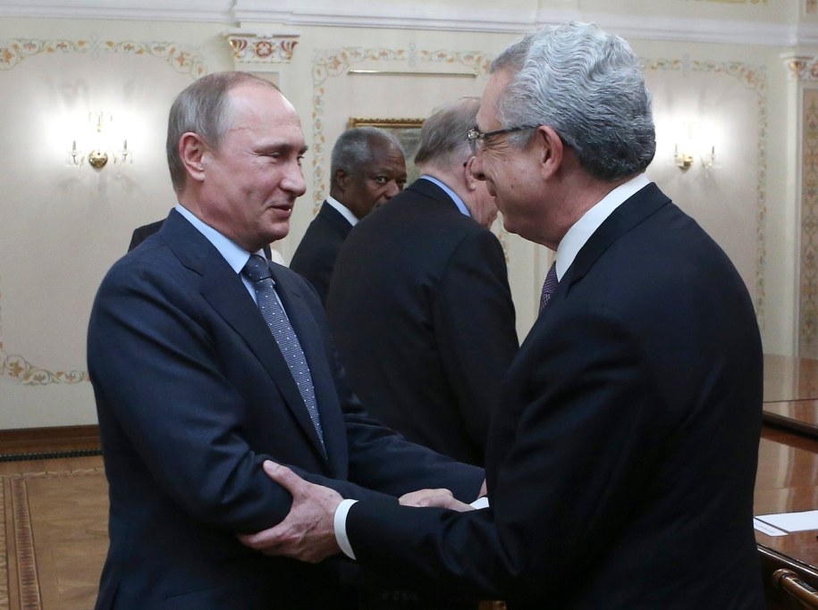 Z lewej: Władimir Putin /EPA/SERGEI KARPUKHIN/POOL /PAP