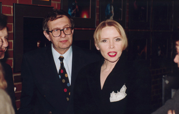 Z mężem Jackiem Janczarskim, 1996, fot.Żyburtowicz &nbsp; /AKPA