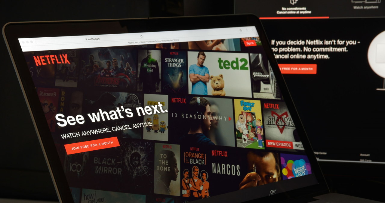 Z Netflixa znika z końcem czerwca ponad 30 filmów oraz kilka seriali. /123RF/PICSEL