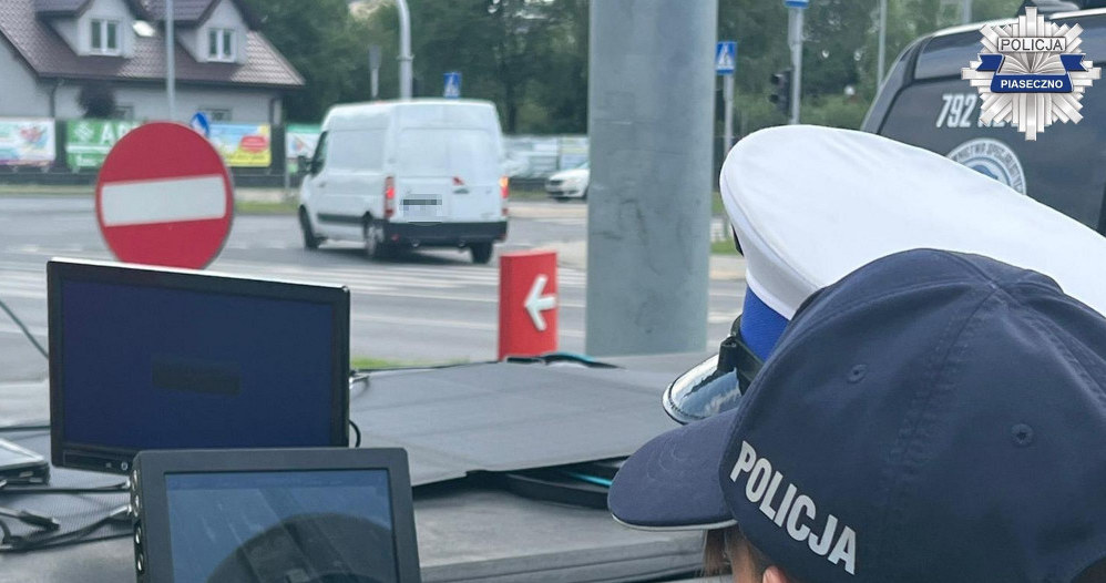 Z powietrza było jak na dłoni widać, kto łamie przepisy /Policja