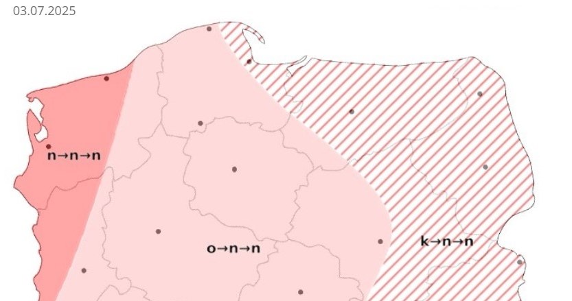 Z powodu burz i upałów w ciągu dnia musimy się liczyć z niekorzystnymi warunkami w zdecydowanej większości kraju /IMGW /