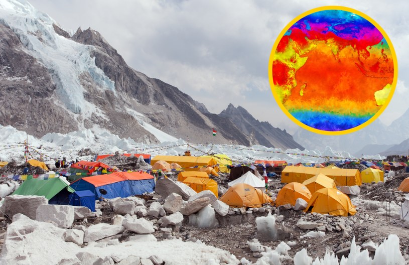 Z powodu globalnych zmian klimatu najsłynniejszy himalajski obóz musi zostać przeniesiony /123RF/PICSEL