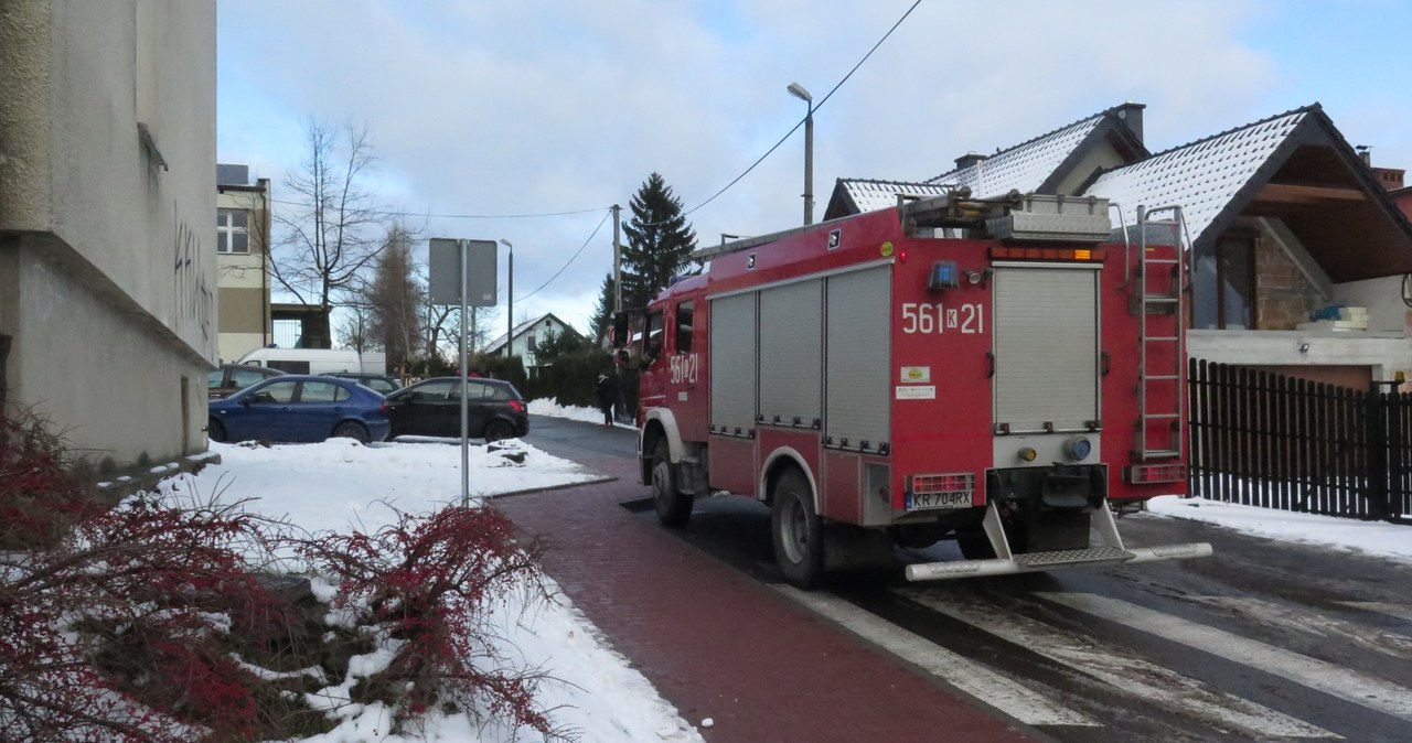 Z powodu uszkodzonego gazociągu ewakuowano podstawówkę w Wieliczce