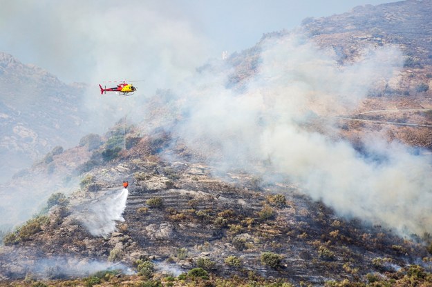 Z pożarami walczy kilka tysięcy strażaków /QUIQUE GARCIA /PAP/EPA
