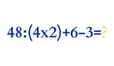 Z pozoru łatwa zagadka matematyczna. A jednak myli nawet najlepszych  