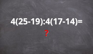 Z pozoru łatwe, a jednak… Ta zagadka matematyczna może cię zaskoczyć