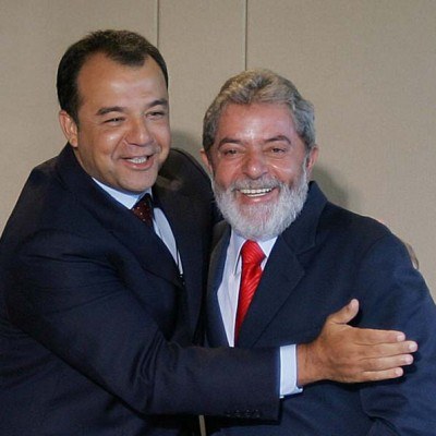 Z prawej prezydent Lula da Silva /AFP