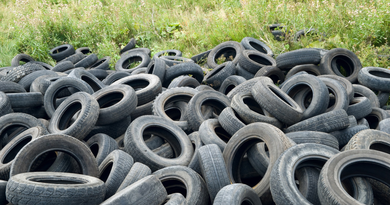 Z roku na rok rośnie liczba opon, które trzeba zagospodarować. /Motor