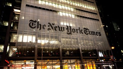 Z siekierą i nożem przyszedł do siedziby dziennika "New York Times"