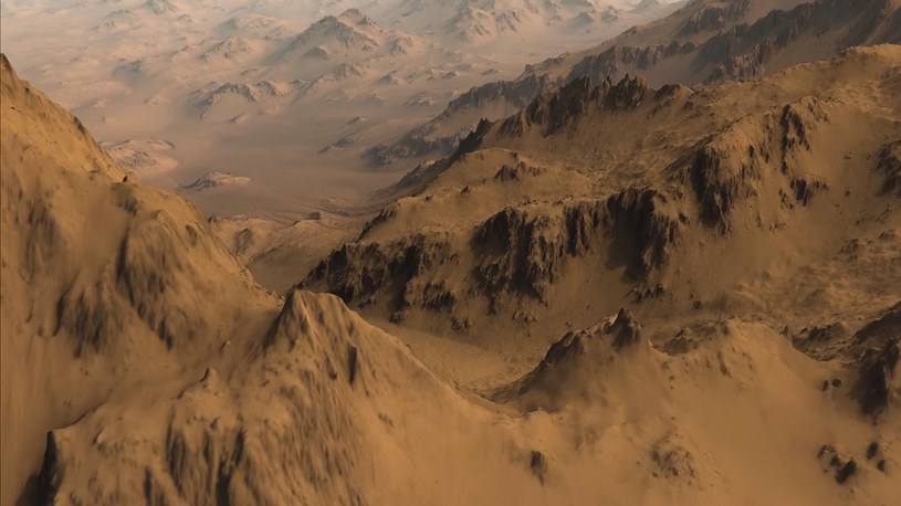 Z tak niezwykłej perspektywy możemy oglądać Marsa, dzięki sondom kosmicznym /Geekweek