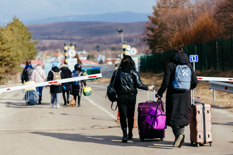 Z Ukrainy wyjechało do tej pory kilka milionów uchodźców /Ukrinform/East News /East News