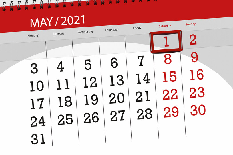 Za 1 maja należy się dodatkowy dzień wolny od pracy? /123RF/PICSEL
