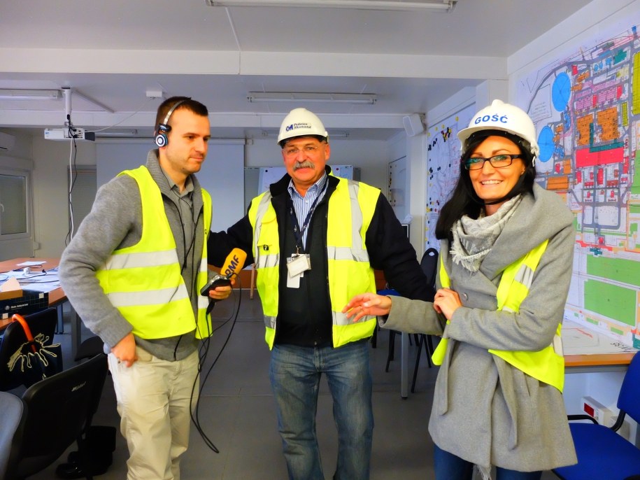 Za chwilę reporter RMF FM wyruszy na teren budowy bloków 5 i 6 Elektrowni Opole /Mat. prasowe /RMF FM