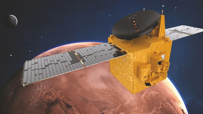 Za dwa dni Zjednoczone Emiraty Arabskie umieszczą pierwszą sondę na orbicie Marsa /Geekweek