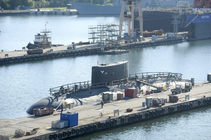 Za dwa lata w dywizjonie Okrętów Podwodnych pozostanie jedynie ORP "Orzeł", który od lat jest w remoncie /Wojciech Strozyk/REPORTER /East News