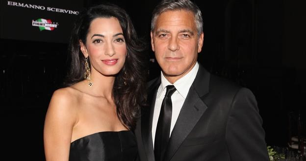 Za dwa tygodnie Amal Alamuddin i George Clooney złożą przysięgę małżeńską? / fot. Andrew Goodman /Getty Images