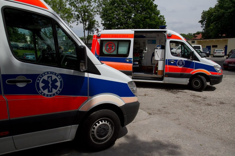 Za kierownica karetki... /Jan Graczyński /East News