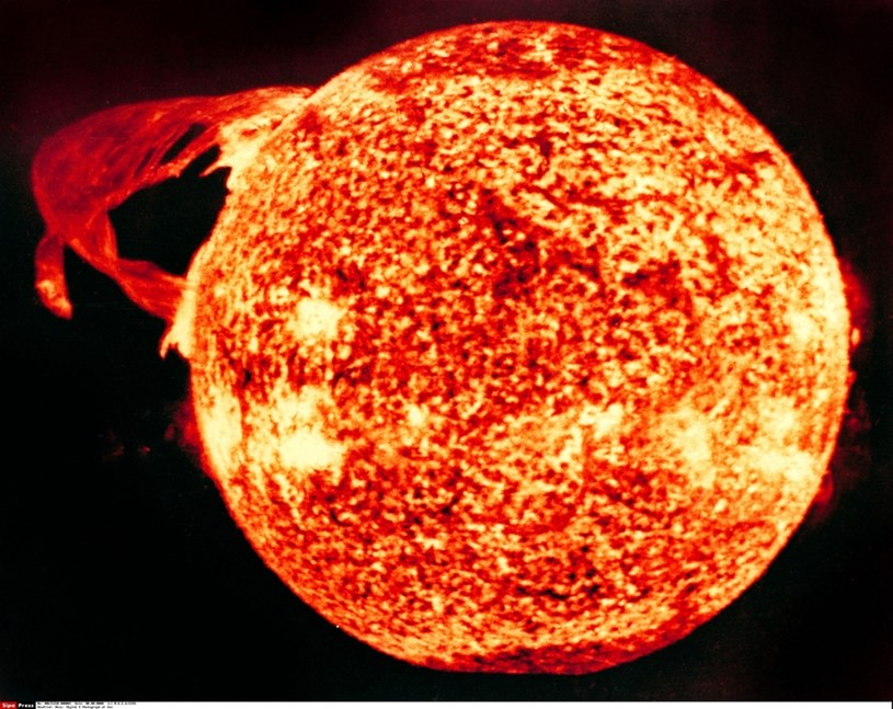 Za najbardziej spektakularny wybuch słoneczny, jaki zarejestrowano, uznaje się ten z 1973 roku /East News