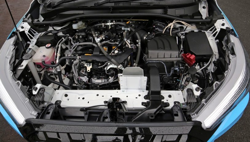 Za napęd Toyoty Corolli Cross H2 Concept odpowiada 3-cylindrowy silnik o pojemności 1,6 l znany z GR Corolli H2. /Toyota /materiały prasowe