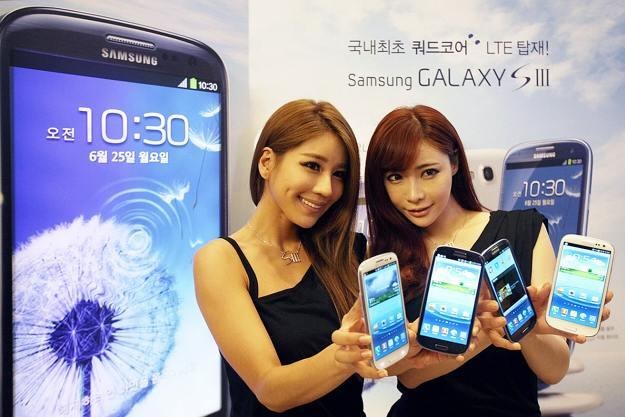 Za sukcesami Samsunga i Androida stoi model Galaxy SIII /AFP