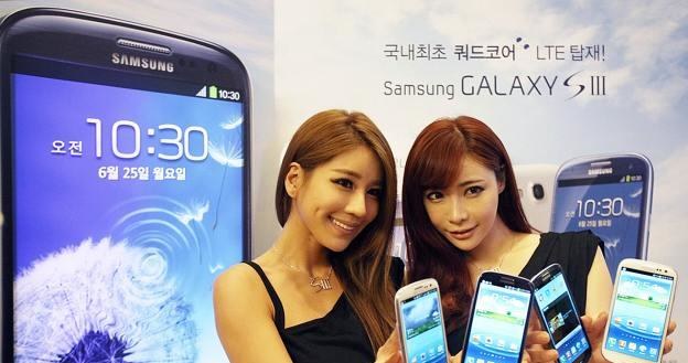 Za sukcesami Samsunga i Androida stoi model Galaxy SIII /AFP