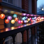 Za światełka na balkonie sąsiad może wezwać policję. Kara to mandat lub grzywna