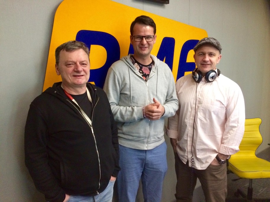 Za zdjęciu Tomasz Olbratowski, Jakub Bączek i Przemysław Skowron /Archiwum RMF FM