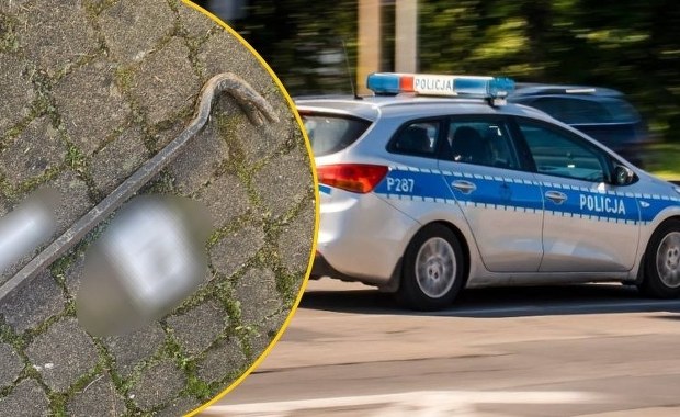 Zaatakował łomem, groził śmiercią. Policjanci musieli użyć broni 