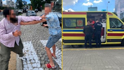 Zaatakował obcokrajowca pałką teleskopową. Po dwóch dniach zgłosił się na policję