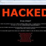 Zaatakowano rządową stronę
