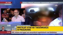 Zaatakowany taksówkarz: zapytał czy wydam ze 100 zł. Gdy wyciągnąłem pieniądze przystawił mi nóż