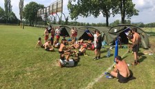 Zabawa z jajem dla twardzieli na Krakow Rugby Festival