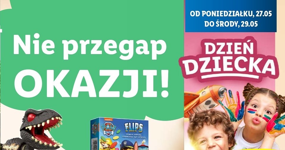 Zabawki, gry i książki dla dzieci 50% taniej w Lidlu! /Lidl /INTERIA.PL