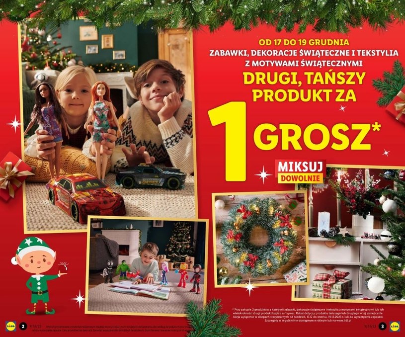 Zabawki i dekoracje za 1 grosz w Lidlu! /Lidl /INTERIA.PL
