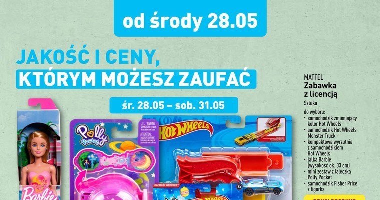 Zabawki Mattel 50% taniej /Aldi /INTERIA.PL